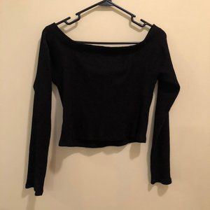 Long Sleeve Ribbed T-Shirt